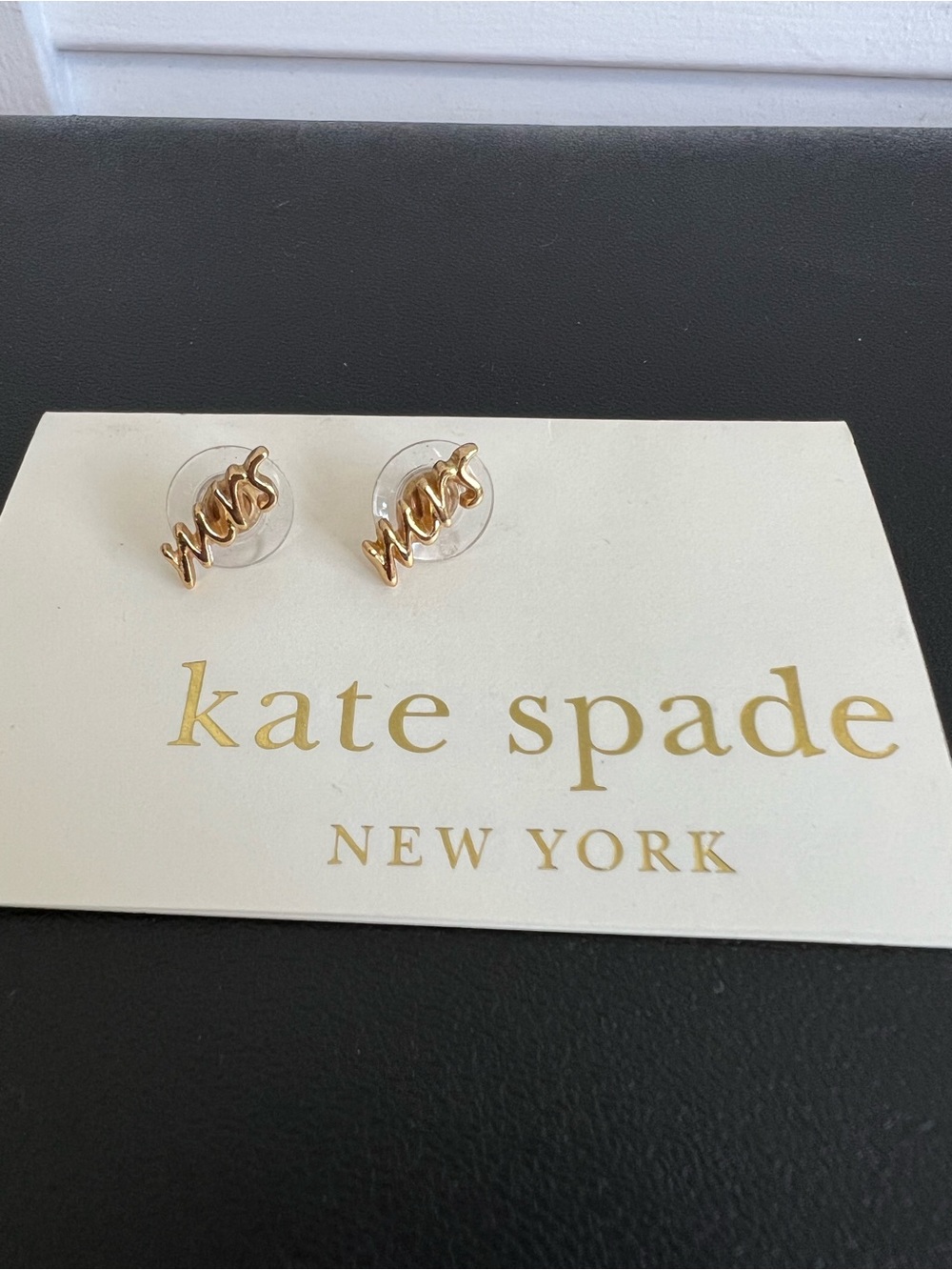 Kate Spade MRS Stud Earrings